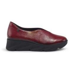 Zapato Amaya - Piel charol rojo