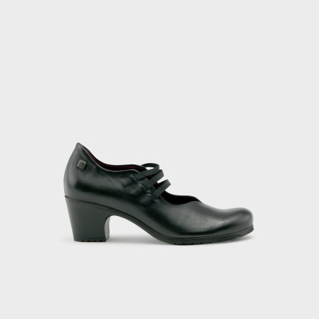 Zapato Natasa - Piel lady negro