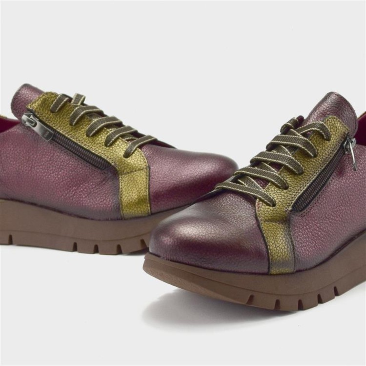 Deportivo Belén - Piel metalizada rioja-bronce 4