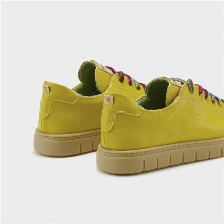 Sneaker Natural RURAL - Piel mostaza 4