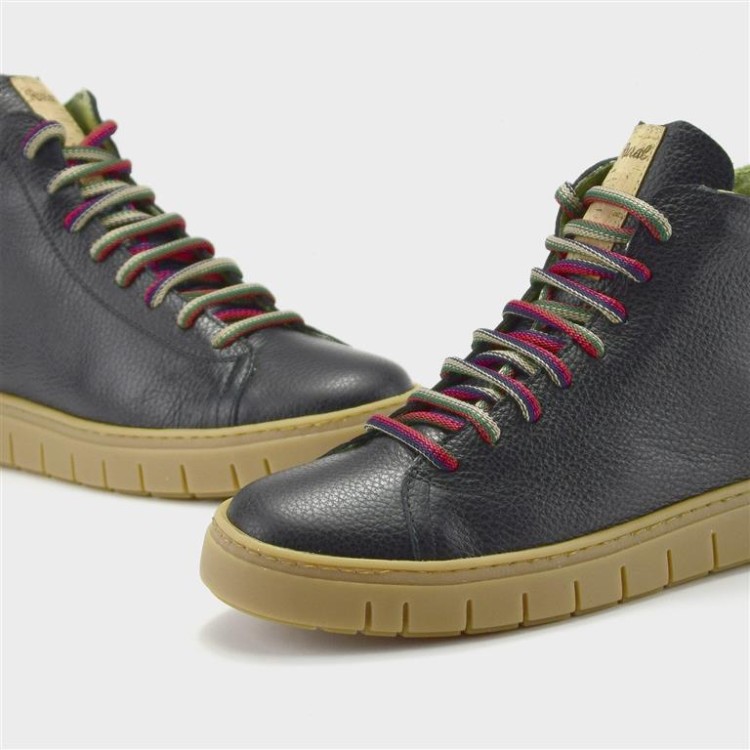 Botín Natural RURAL - Piel negro 3