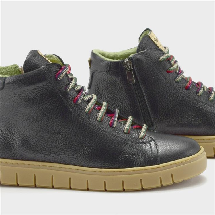 Botín Natural RURAL - Piel negro 4