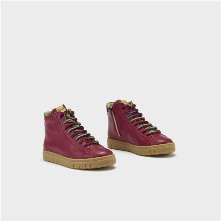 Botín Natural RURAL - Piel rioja 2