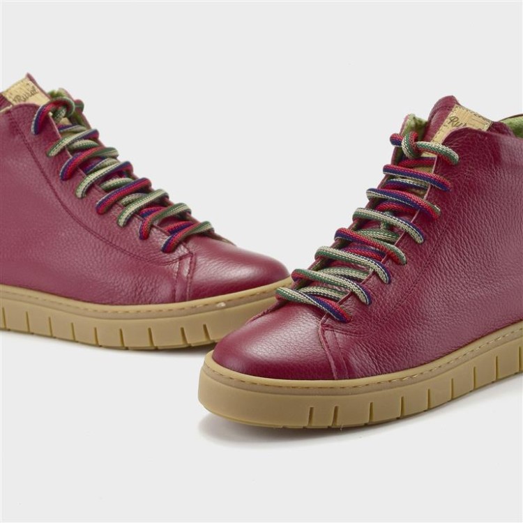 Botín Natural RURAL - Piel rioja 3