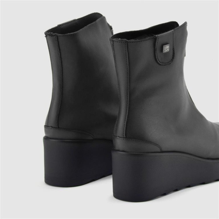 Botín Nieves - Piel negro 4