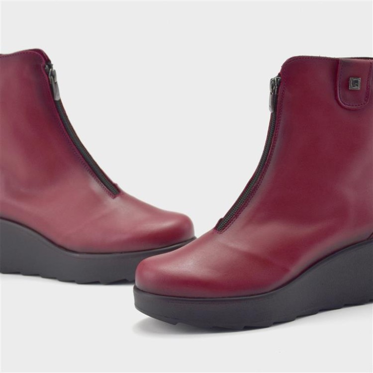 Botín Nieves - Piel teja 3