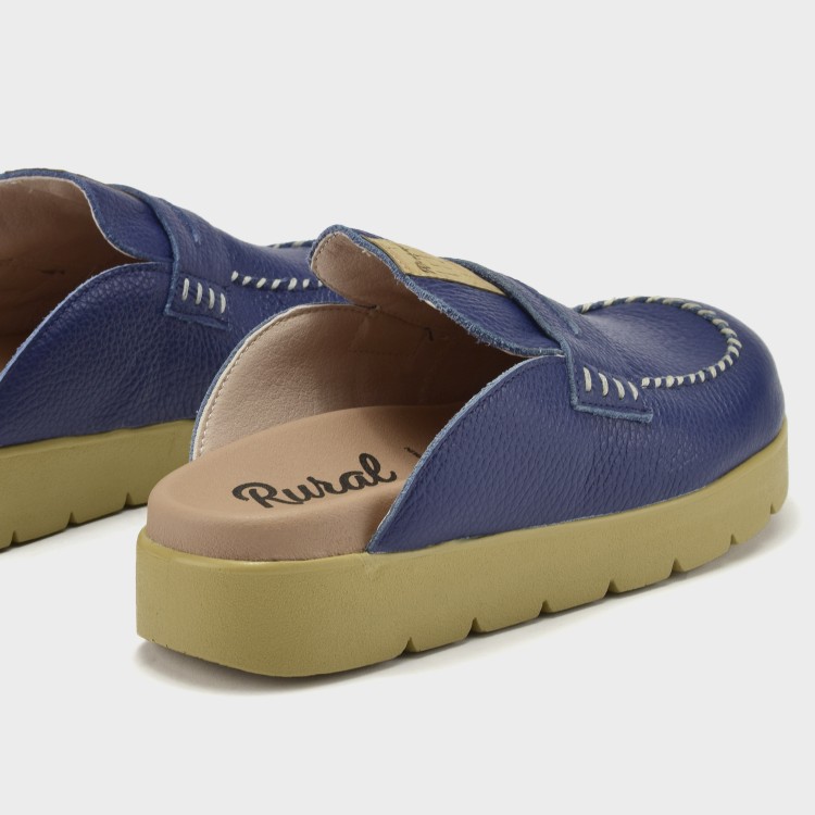 Zueco Villar - Piel bogota navy 4