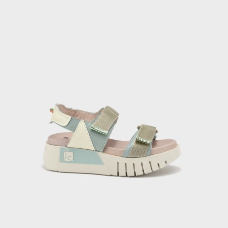 Sandalia Manuela - Piel bogota agua-hielo 1
