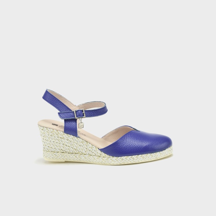 Zapato Yamila - Piel azulón 1