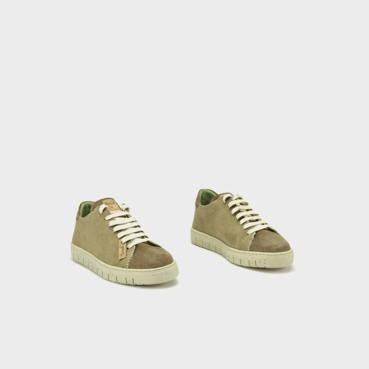 Deportivo Natural - Afelpado y lona lavada taupe 2