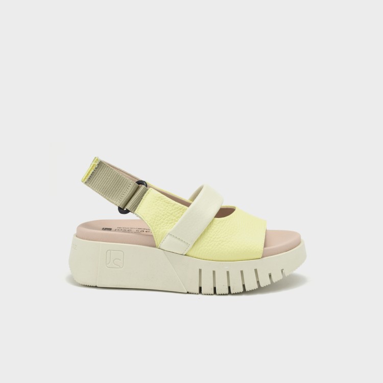 Sandalia Manuela - Piel bogota ibiza iris canario-hielo 1