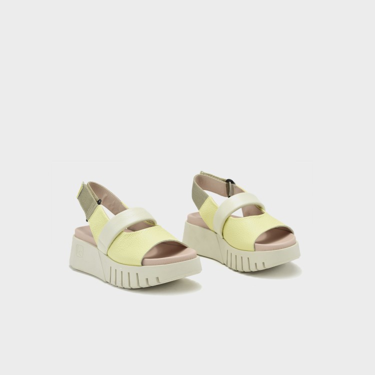 Sandalia Manuela - Piel bogota ibiza iris canario-hielo 2