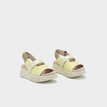 Sandalia Manuela - Piel bogota ibiza iris canario-hielo 2