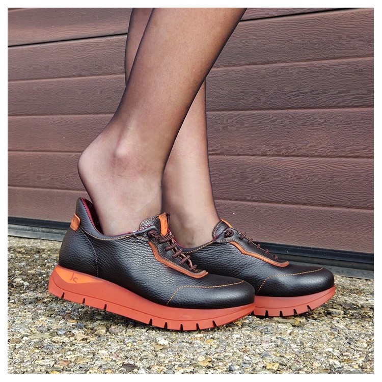 Mocasín FITandGO Belén - Piel negro 5